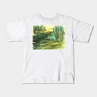 Abstract tree Kids T-Shirt